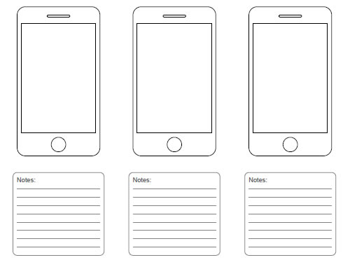 Download Free Printable Sketching Wireframing And Note Taking Pdf Templates Smashing Magazine