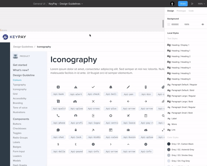 History version in Figma