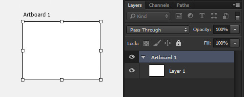 add new artboard in photoshop