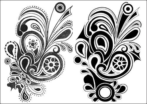 Cool Vector Art Black And White