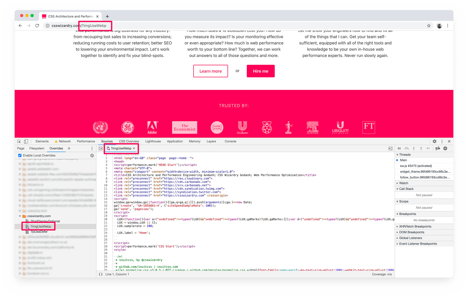 adobe analytics debugger safari