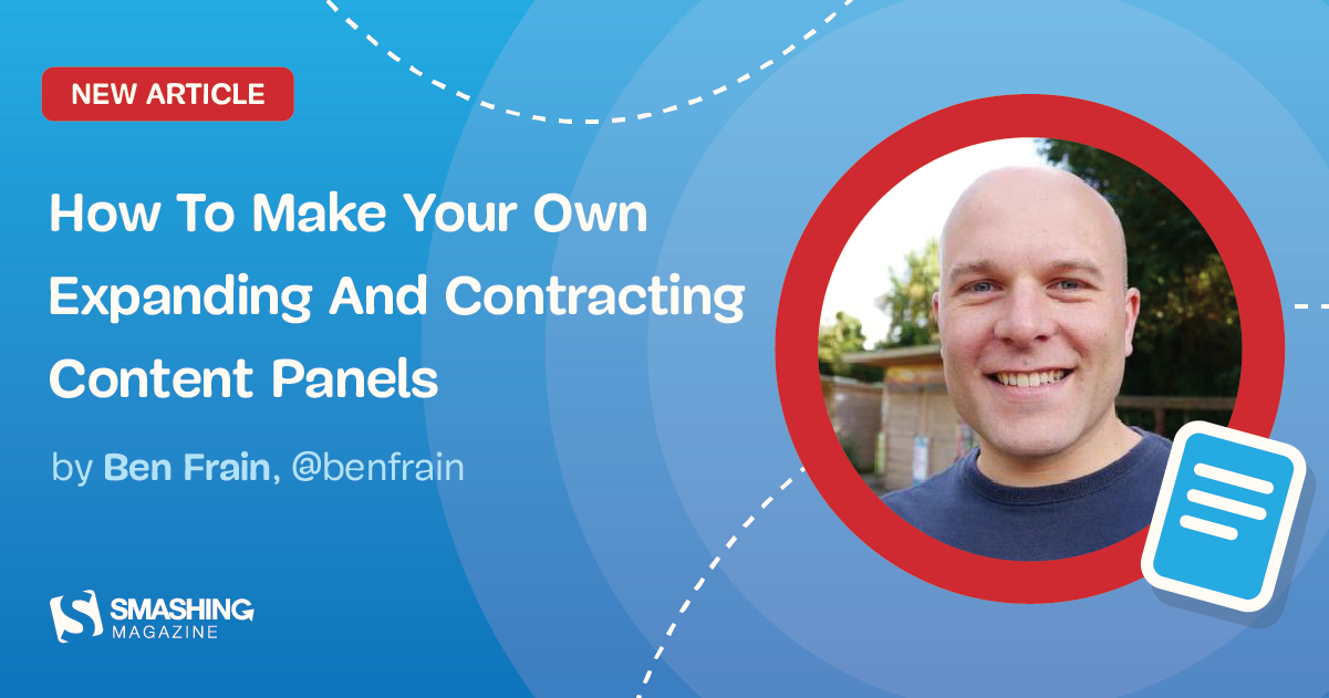 Make Your Own Expanding And Contracting Content Panels