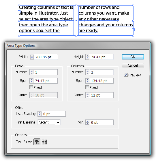 changing eight of font glyphs