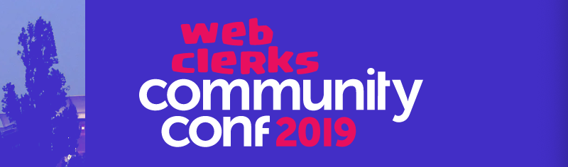 Webclerks Community Conference 2019