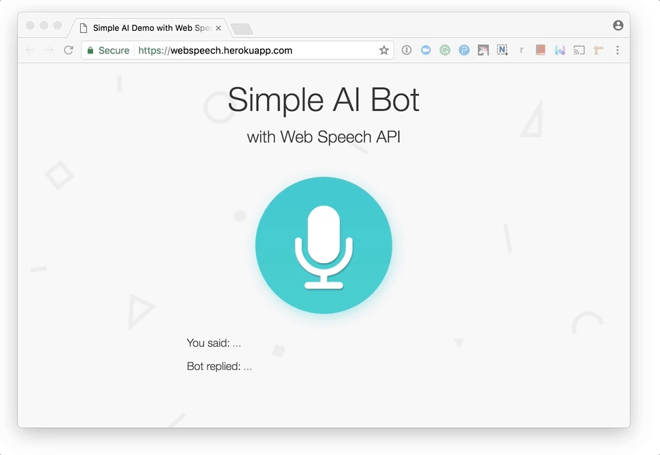 chatbot api for website