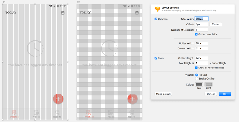 Layout grids