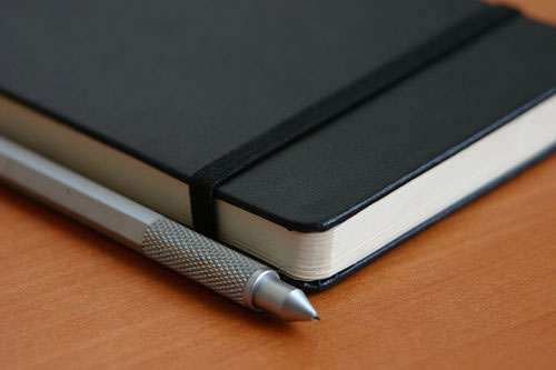 Notebook and Pen