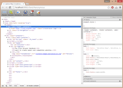 Web Inspector Remote