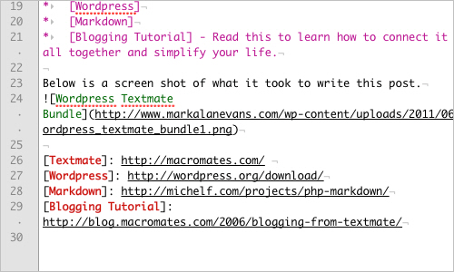 WordPress TextMate Bundle