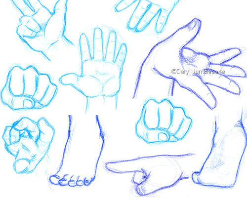 Anime Hands Tutorial