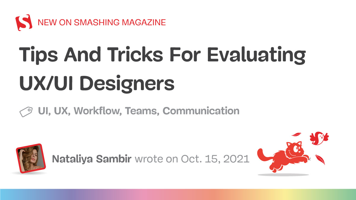 Tips And Tricks For Evaluating UX/UI Designers — Smashing Magazine