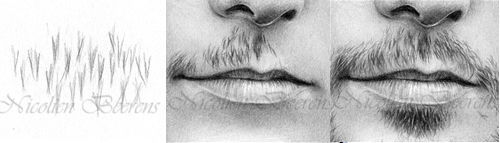 semi realistic boy mouth