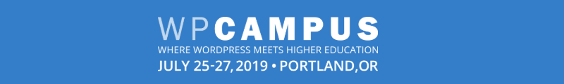 WPCampus 2019