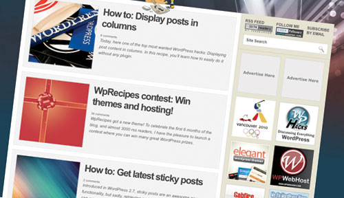 Wordpress how to create a posts page