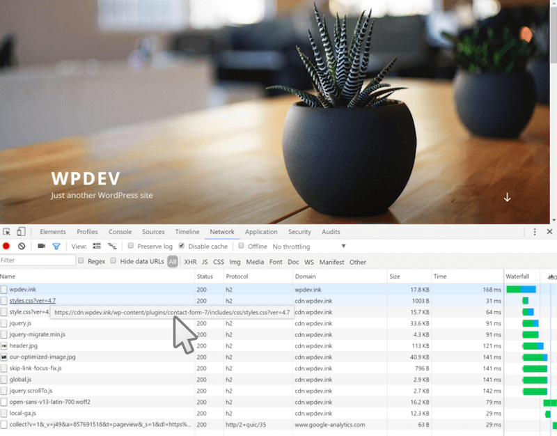 Script loading sitewide.