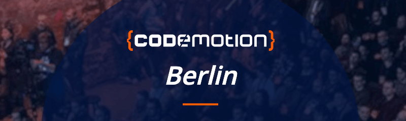 Codemotion Berlin 2019