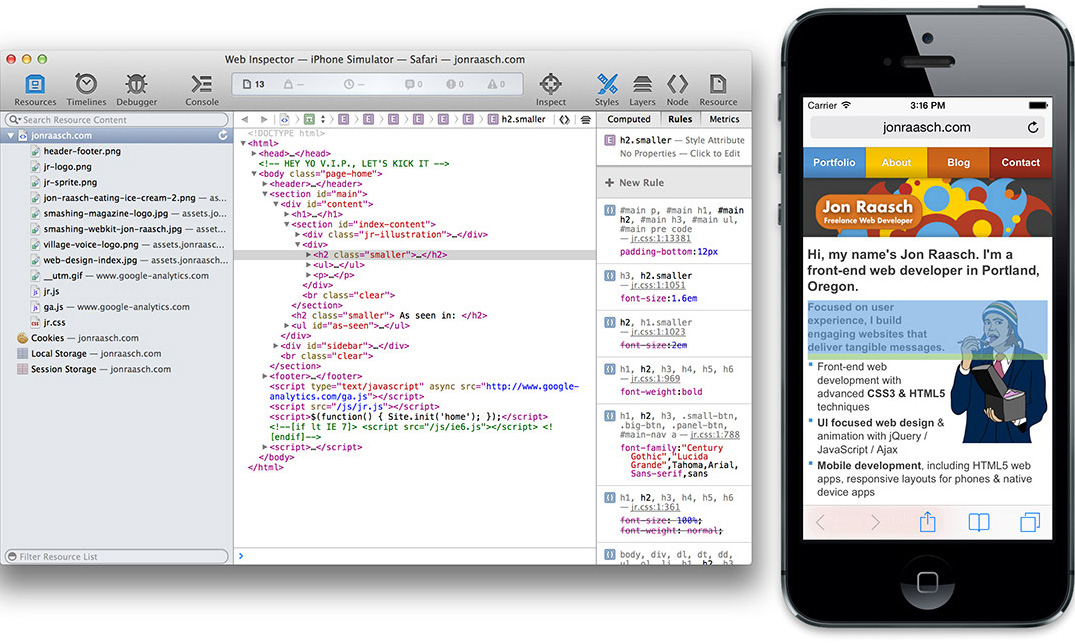 Simulate Iphone Safari On Mac