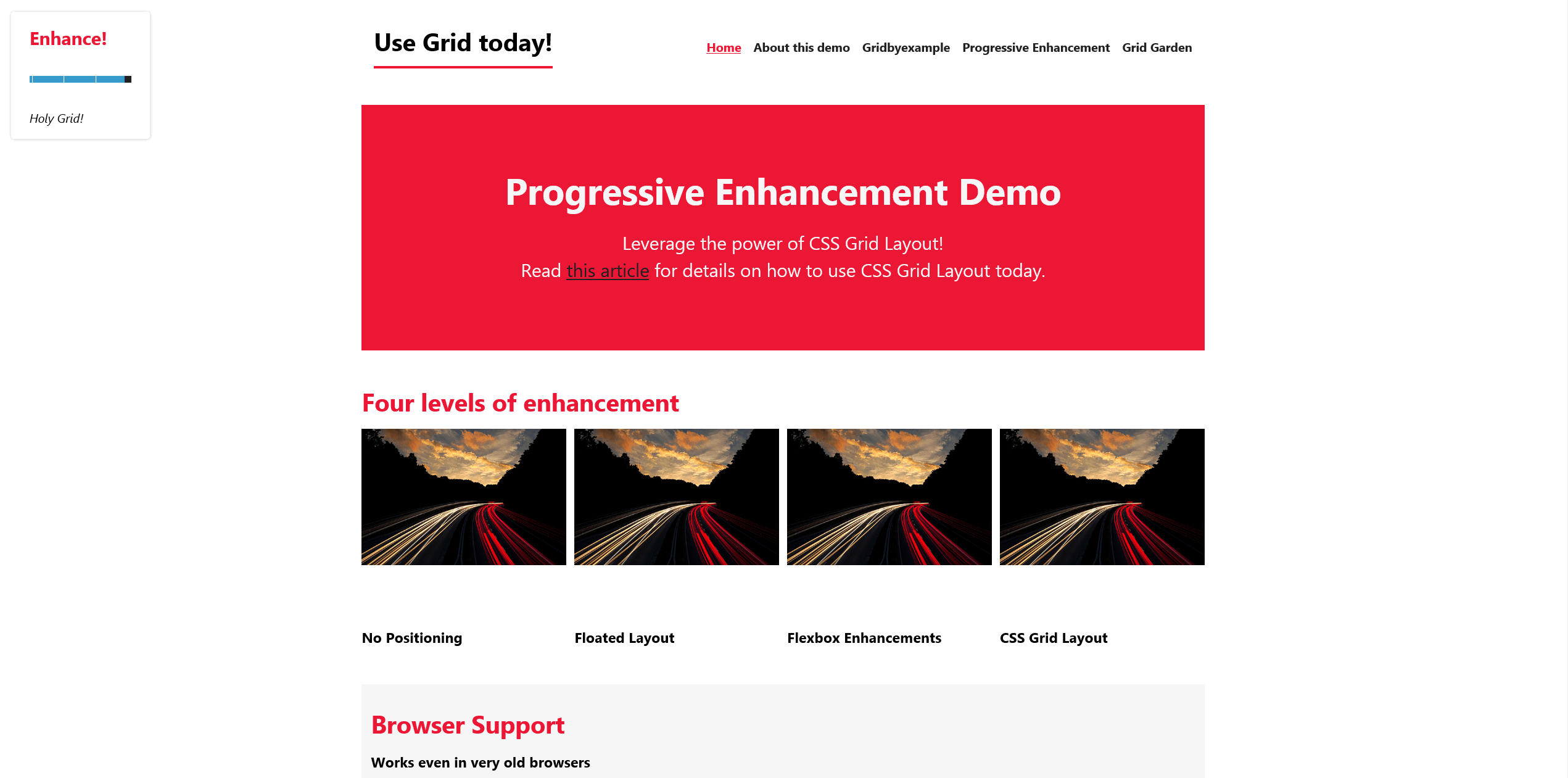 Progressively Enhancing Css Layout From Floats To Flexbox To Grid - 