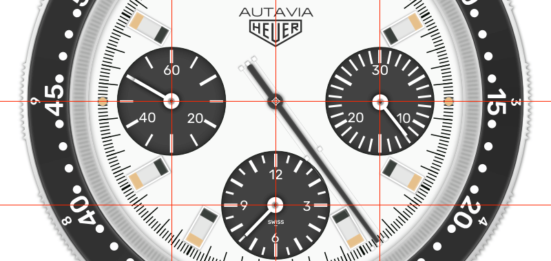 Designing A Realistic Chronograph Watch In Sketch Smashing