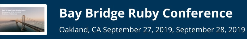 Bay Bridge Ruby 2019