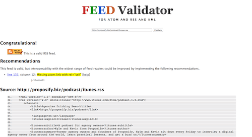 Feed Validator